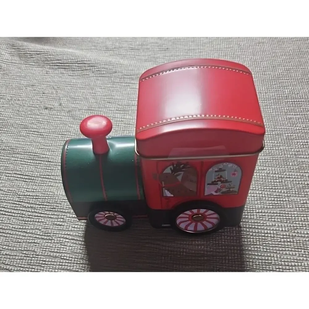 New Marks And Spencer Christmas Hot Chocolate Train Tin M&S Empty